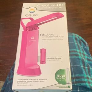 New Creative HD Ottlite two tone Pink Daylight Lamp